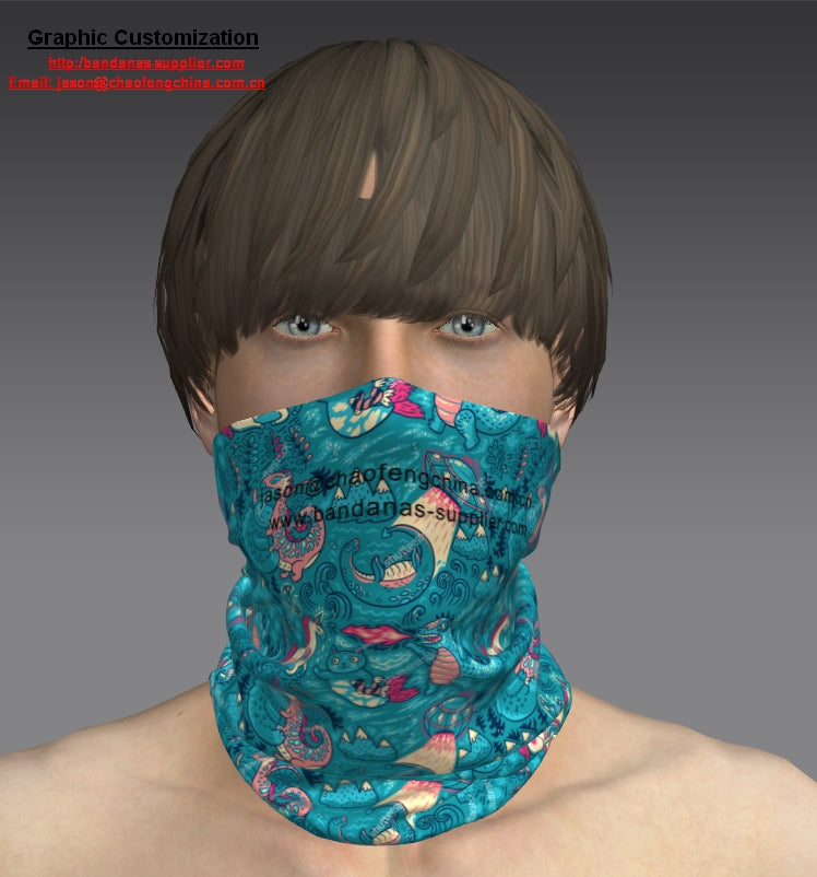 Custom neck gaiter